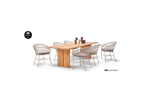 Söögilaud JOIE tiik, 250x100xH76 cm