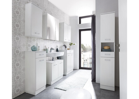 Valamukapp LORENZ valge, 60x32x60 cm