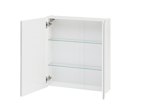 Peegelkapp LORENZ valge, 60x16xH71 cm