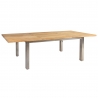 Laud NAUTICA 200/300x100xH76cm, lauaplaat: tiikpuu