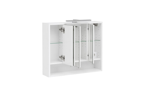 Peegelkapp KIMI valge, 70x16xH60,5 cm, LED