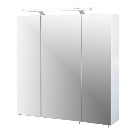 Peegelkapp DORINA valge läige, 70x15,8xH75 cm, LED Peegelkapp DORINA valge läige, 70x15,8xH75 cm, LED