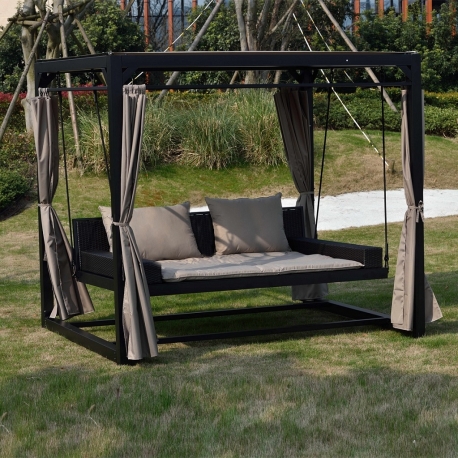 Kiik varikatusega BARCELONA 236x180xH210cm