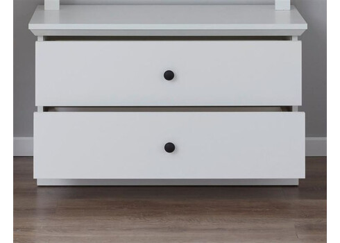 Kapp - pink BAXTER valge, 81x41xH49 cm