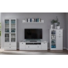 TV-alus BAXTER valge, 177x41xH49 cm LED