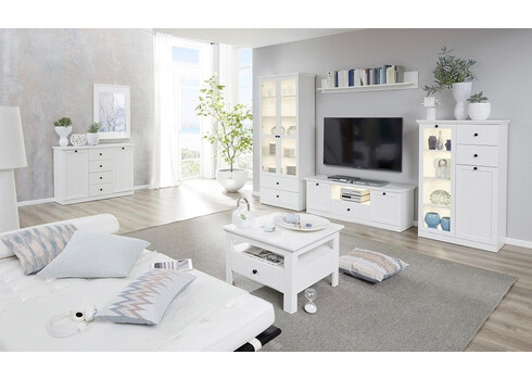 Kummut BAXTER valge, 119x41xH88 cm