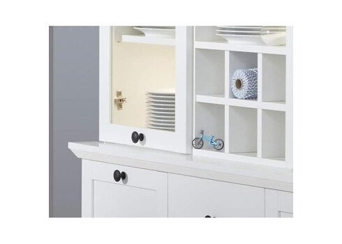 Vitriinkapp BAXTER valge, 120x41xH194 cm LED