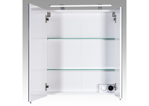 Peegelkapp DORINA valge läige, 60x15,8xH71 cm, LED